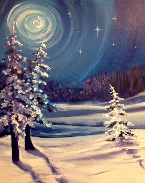 PAINT NIGHT ~ December 17th -The Winter Solstice
